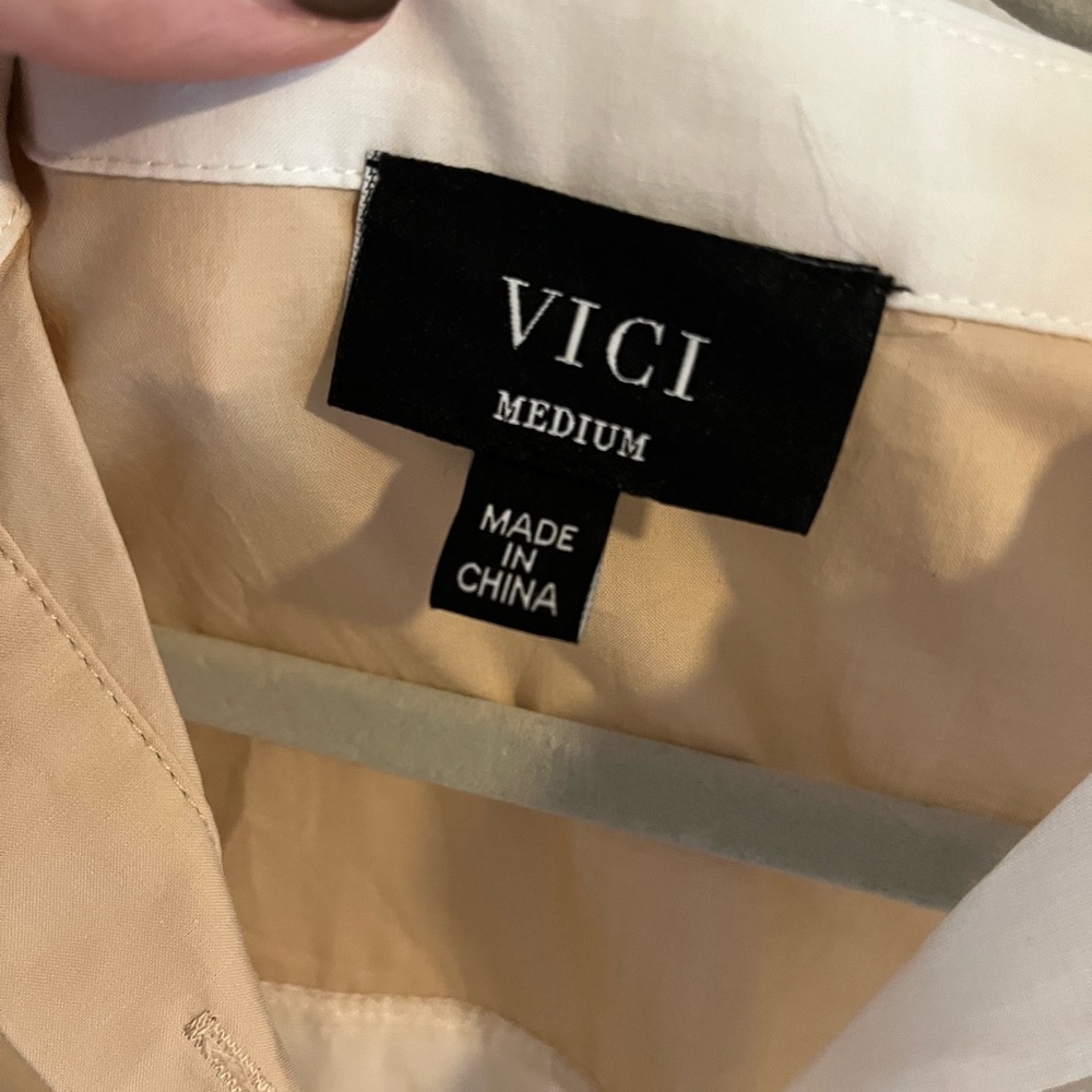 Colorblock Button Up - image 3